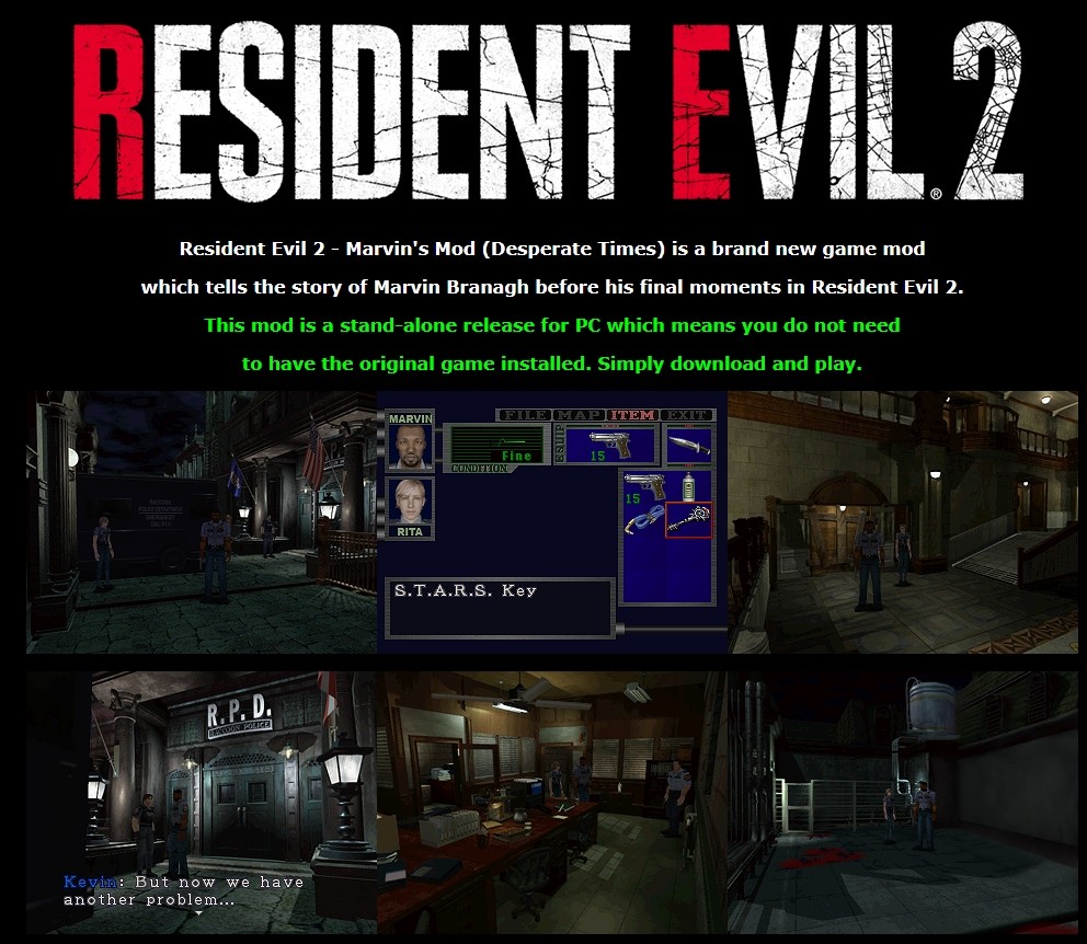 Resident Evil- Marvins Mod